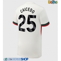 Maglie da calcio Chelsea Moises Caicedo #25 Seconda Maglia 2025-26 Manica Corta